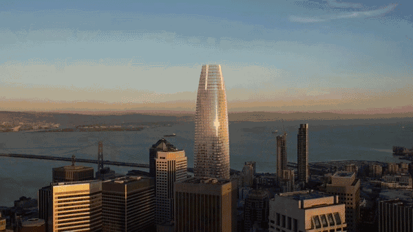 旧金山第一高楼！建筑大师西萨·佩里新作！_3
