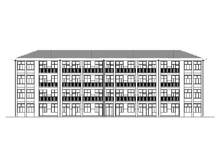 古建风格综合楼资料下载-[宁夏]现代风格小学综合楼施工图