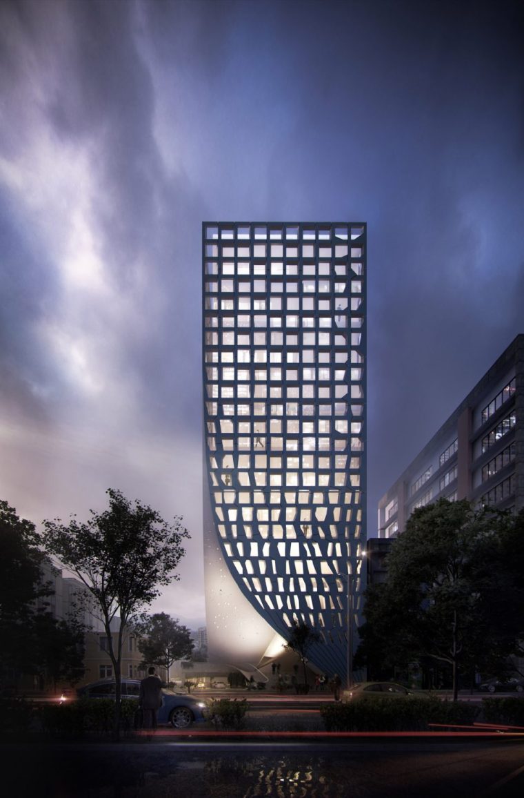 6000平方米办公楼资料下载-[建筑案例]墨西哥城 Chapultepec 500 办公楼