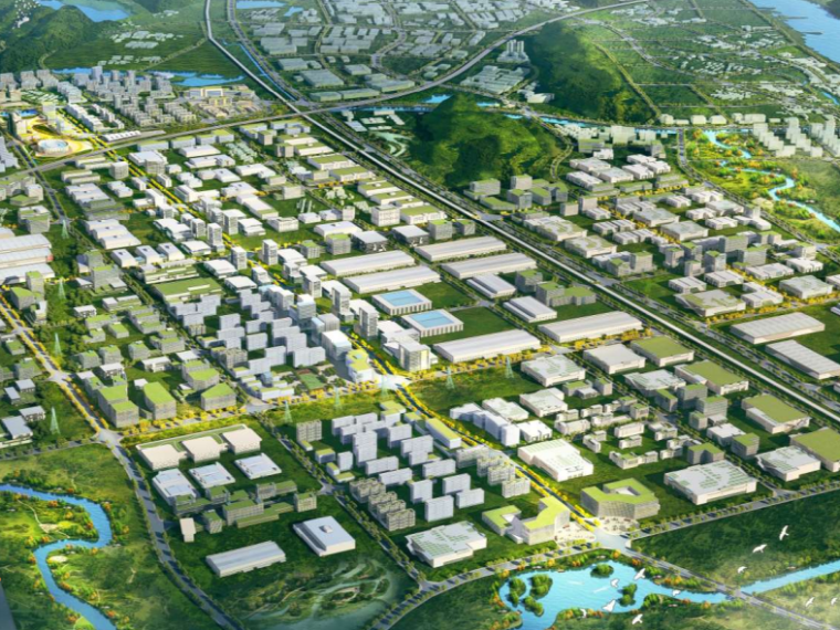 山水城市核心区设计资料下载-[广东]顺德清远英德经济合作区城市设计导引与重点地段城市设计导
