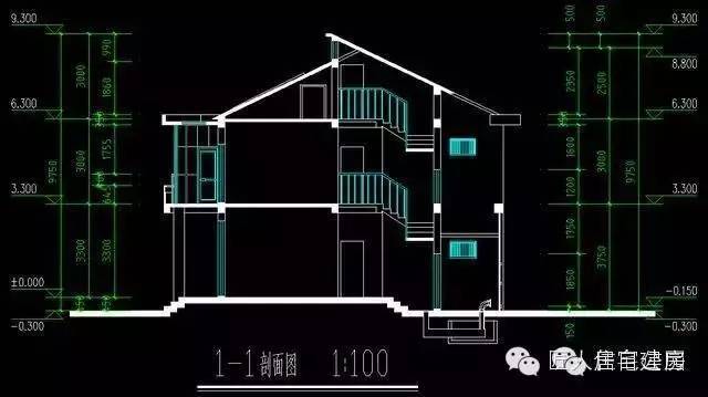 干货：造价20万的现代农家小院全套图纸分享_9