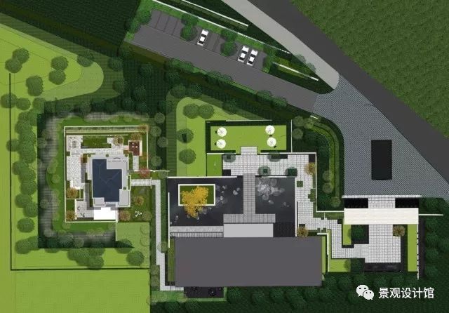 等候区su模型资料下载-重庆龙湖椿山示范区住宅景观设计案例赏析