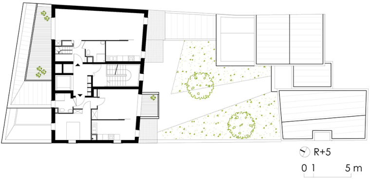 法国贝尔维尔社会保障住宅-021-social-housing-and-shop-in-belleville-paris-by-atelier-du-pont