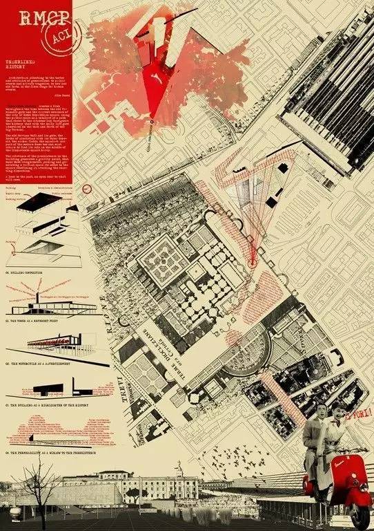 2套景观作品集横版资料下载-景观设计方案排版80例