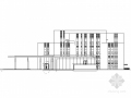 现代风格4层售楼处建筑设计施工图
