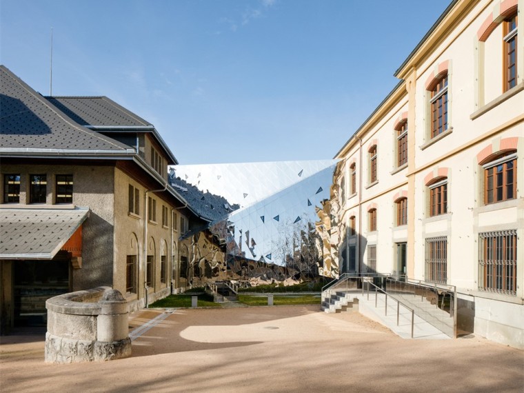 瑞士大型BIG艺术装资料下载-瑞士媒体图书馆和档案馆