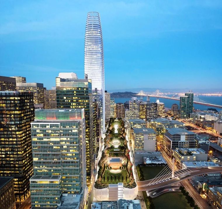 旧金山第一高楼！建筑大师西萨·佩里新作！_5