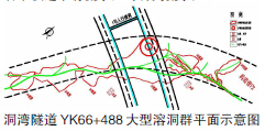 高速公路隧道综合设计资料下载-贵州高速公路隧道大型溶洞处理技术