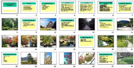 日本园林su资料下载-日本园林的植物景观与植物应用