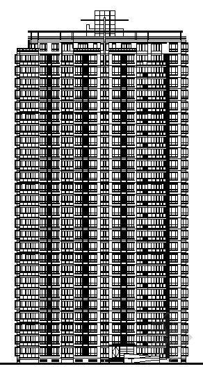 10层高层建筑施工图资料下载-某二十六层高层住宅建筑施工图