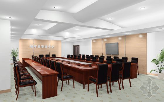 会议室电路设计方案资料下载-会议室效果