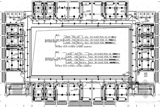 小型养老院建筑SU模型资料下载-某养老院电气图纸