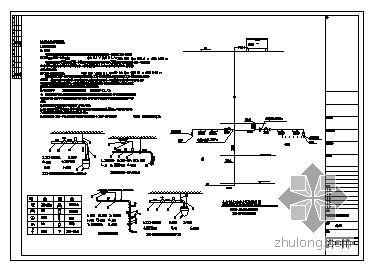 自动喷水系统设计系统资料下载-某汽车站主楼自动喷水系统设计图