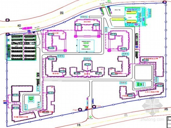 6班教学楼设计资料下载-[天津]框剪结构教学楼施工组织设计（附图表说明）