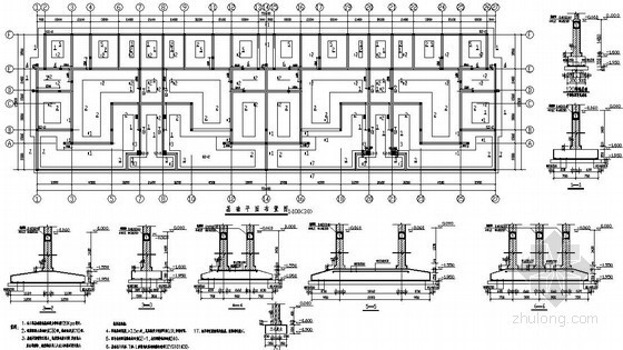 5层住宅带电梯施工图资料下载-某5层住宅楼结构施工图