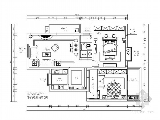 家装室内设计学习资料下载-全套家装室内设计施工图