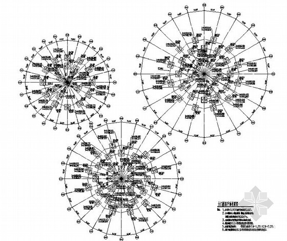 展览馆cad节点图资料下载-[湖南]某展览馆核心筒结构大门结构施工图（三层 桩基础）