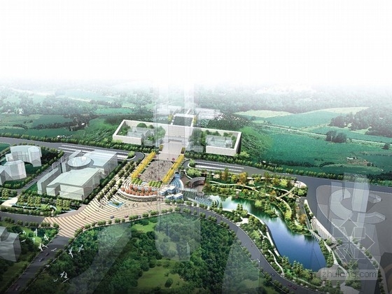 公园设计广场设计资料下载-[重庆]自然生态公园及广场景观规划设计方案