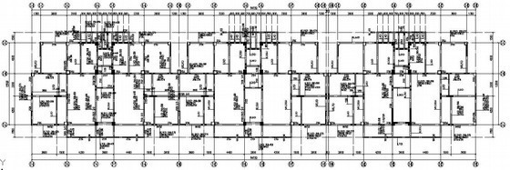 框架剪力墙抗震结构设计资料下载-11层框架剪力墙住宅结构设计图