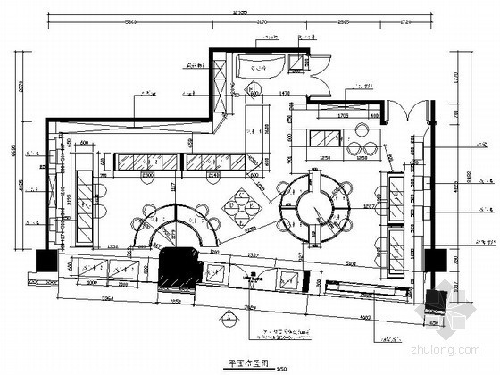 潮宏基珠宝店设计施工图资料下载-[北京]某广场精致珠宝店装修图