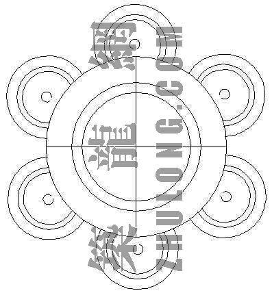吊灯灯具cad图块资料下载-吊灯组合9