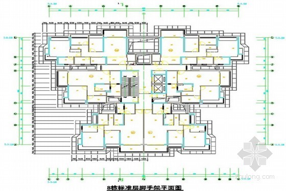 高层外脚手架图资料下载-[广东]高层住宅楼外脚手架工程专项施工方案