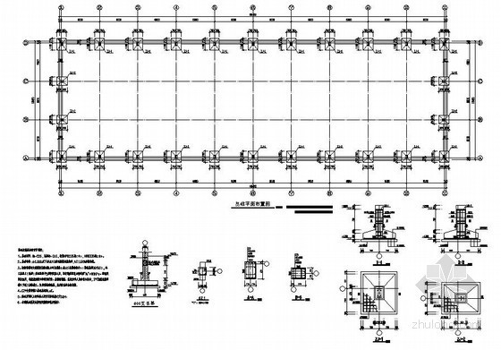 26米跨门式钢结构资料下载-某18米跨门式刚架钢结构厂房结构设计图