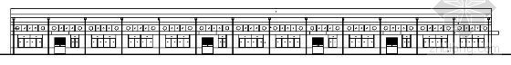 单层小型建筑方案图资料下载-某市单层生产车间建筑方案图