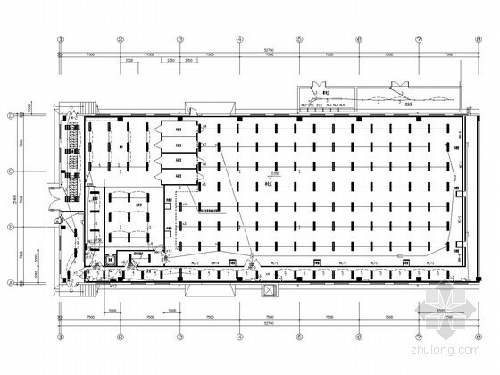 电池厂房建筑施工图资料下载-洁净厂房电气施工图