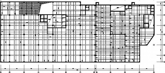 商务楼结构施工图资料下载-[山东]六层框架商务楼结构施工图(筏板)