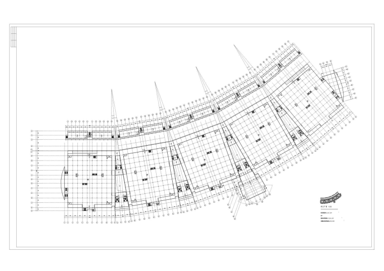 义乌福田市场建筑设计方案（施工图CAD）-义乌福田市场建筑设计4