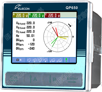 电能质量测量仪资料下载-ELECON电能质量分析仪表QP650