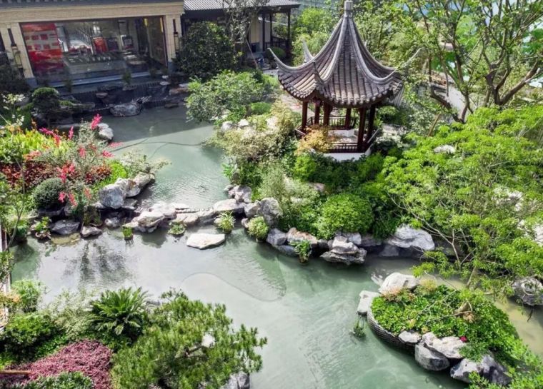 宝华北岸郡庭别墅资料下载-好景配好名，这些景观节点名称值得一藏！