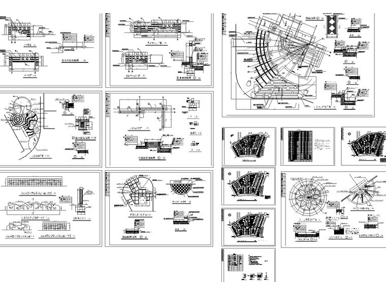 某小区居住区景观设计全套施工图（包含：艺术入口设计，给排水）-某小区居住区景观设计全套施工图 A-10 预览