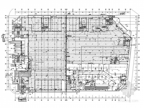 商业购物广场电气图纸资料下载-[上海]大型商业购物广场弱电施工图纸