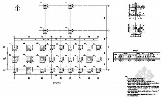 外国加油站方案设计图资料下载-武汉某框架加油站结构设计图