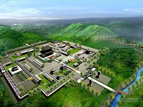 风景名胜区设计模型资料下载-[河南]楚豫名县综合旅游景区景观规划设计方案