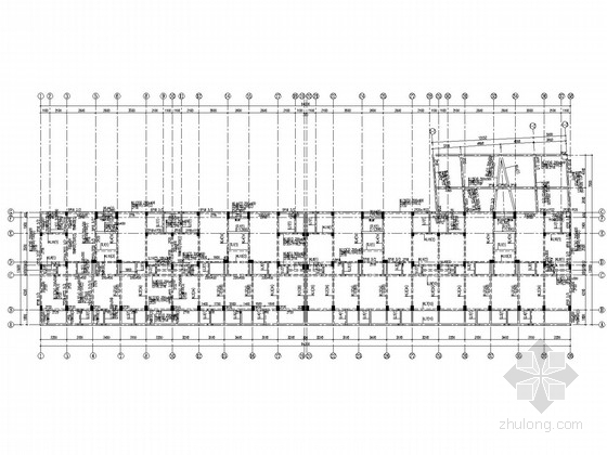 6层住宅施工图资料下载-6层框架住宅结构施工图