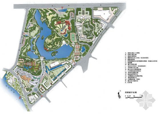 南京古林公园景观资料下载-南风古灶公园景观方案