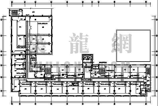 医院弱电改造方案资料下载-北京某医院弱电系统图