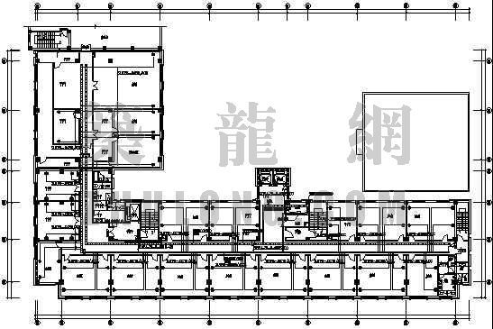 医院弱电系统工程资料下载-北京某医院弱电系统图