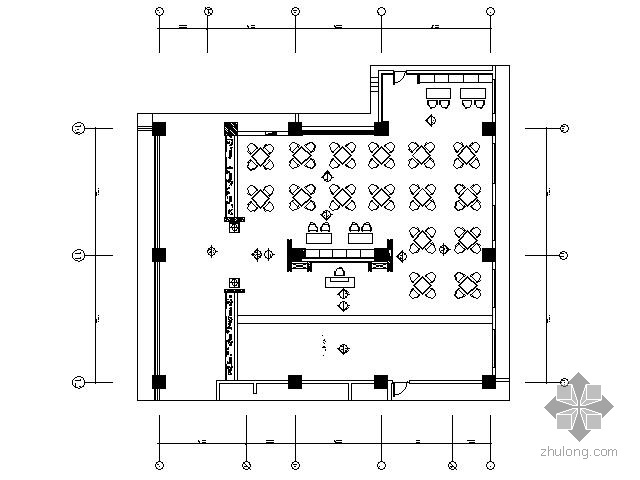 200平米装修施工图资料下载-260平米风味餐厅施工图