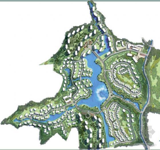 广州雅居乐花园别墅资料下载-从化住宅区景观概念规划设计方案