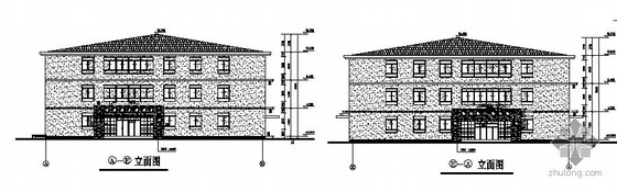 某三层厂房建筑结构施工图-2