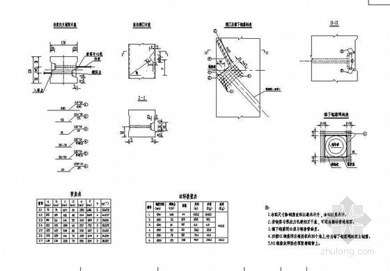 槽型板资料下载-104m组合体系斜拉桥塔斜拉索张拉槽口及锚下钢筋构造节点详图设计