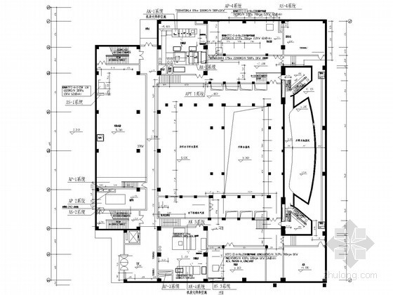 剧场室内施工图资料下载-剧院演播大楼空调通风系统设计施工图