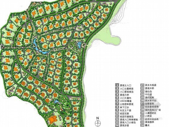 深圳青年公寓景观设计方案资料下载-[济南]高尔夫度假公寓景观设计方案