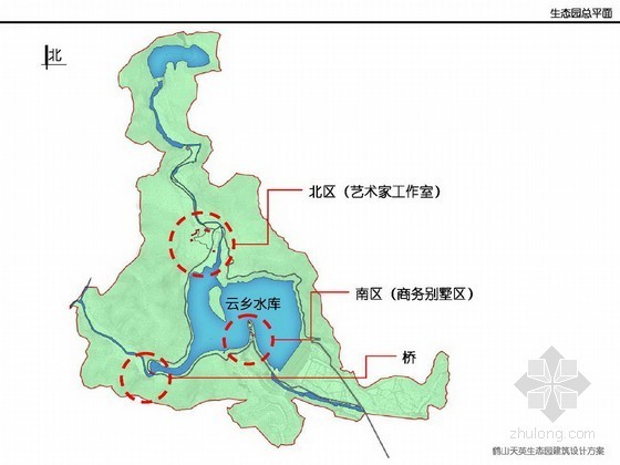 江门滨江新区规划图资料下载-[江门]生态园概念设计方案