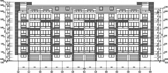 六层混凝土框架宿舍楼资料下载-[江苏]六层框架宿舍楼建筑结构施工图