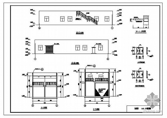 钢结构库房结构图资料下载-新疆某面粉库房污水处理工程建筑结构图